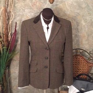 Ralph Lauren 🌹chaps Stunning equestrian chic suit jacket coat blazer